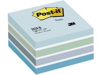 Notes POST-IT Kub 76x76mm blå/vit