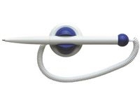 Kulpenna Klick-fix vit/blå