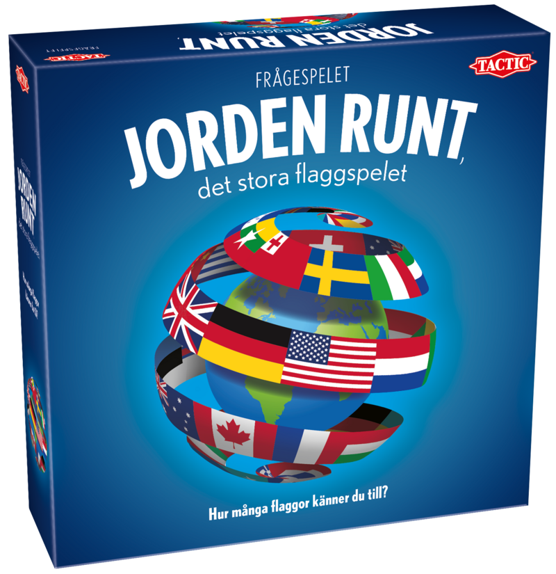 Jorden runt det stora flaggspelet