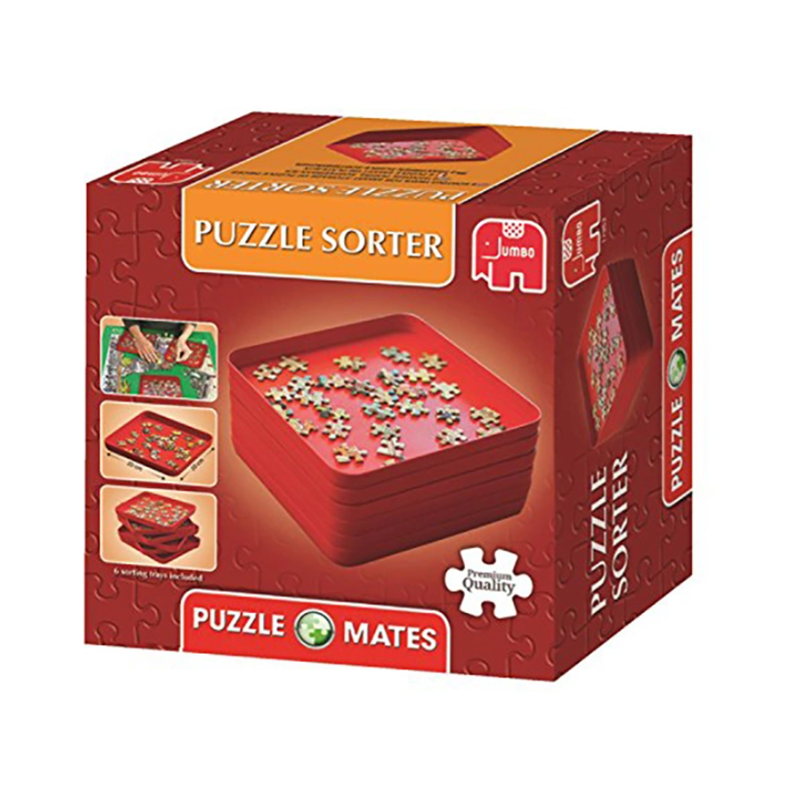 Puzzle Mates Puzzle Sorter 6 Trays 20x20cm