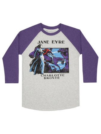 Jane Eyre Unisex 3/4 Sleeve Raglan Small