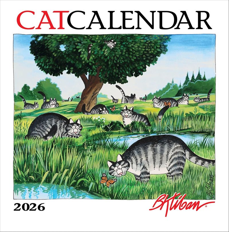 B. Kliban: CatCalendar : 2026 Wall Calendar