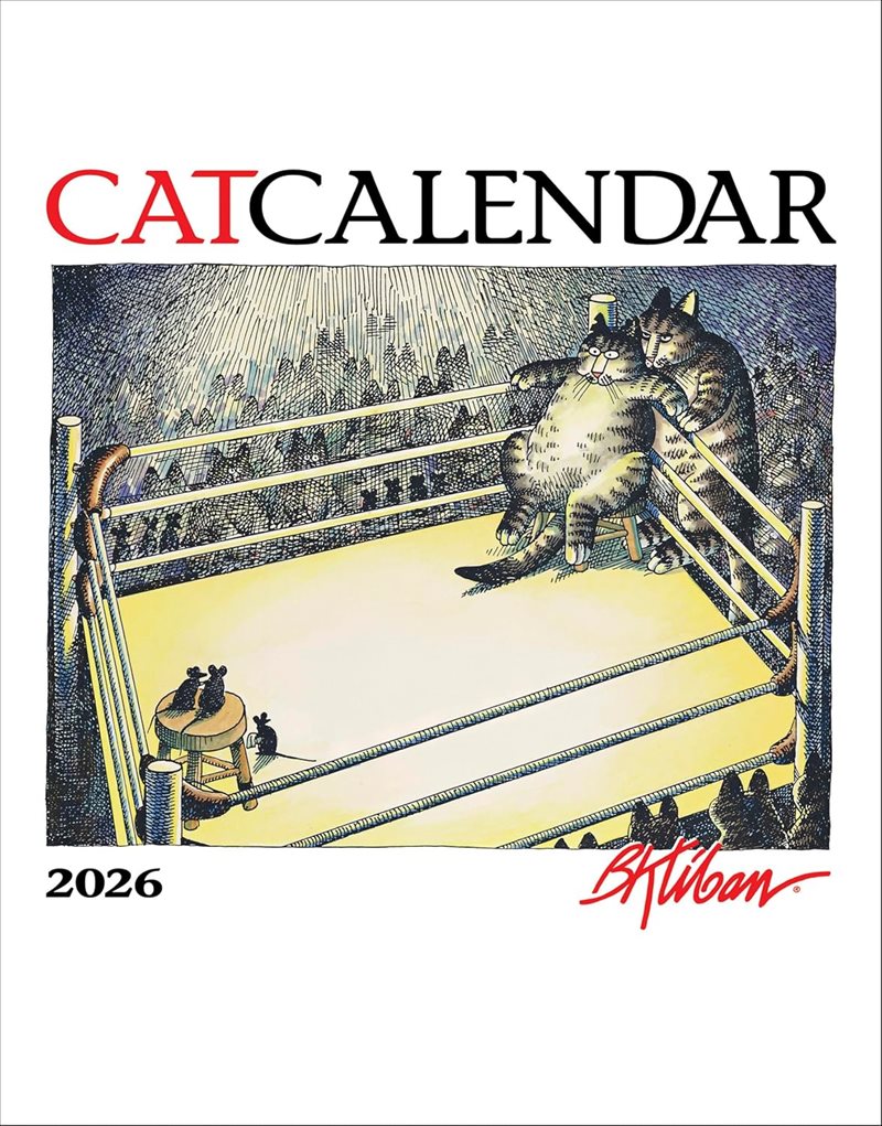 B. Kliban: CatCalendar : 2026 Mini Wall Calendar
