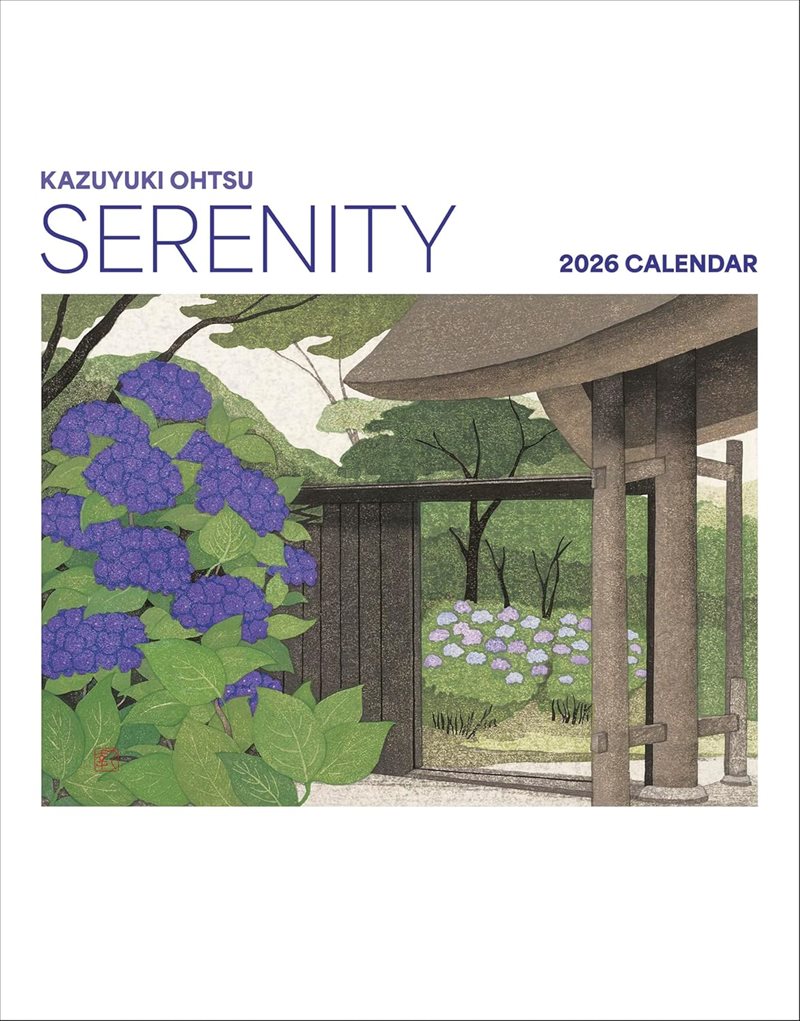Serenity: Kazuyuki Ohtsu : 2026 Mini Wall Calendar