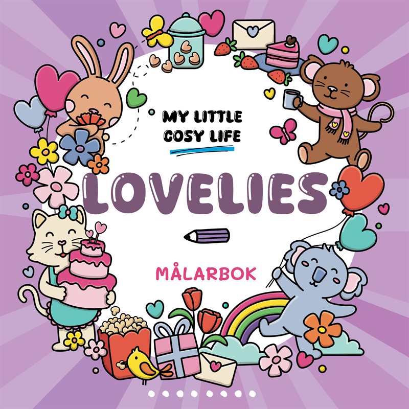 Lovelies : En Cozy Coloring målarbok från My Little Cozy Life