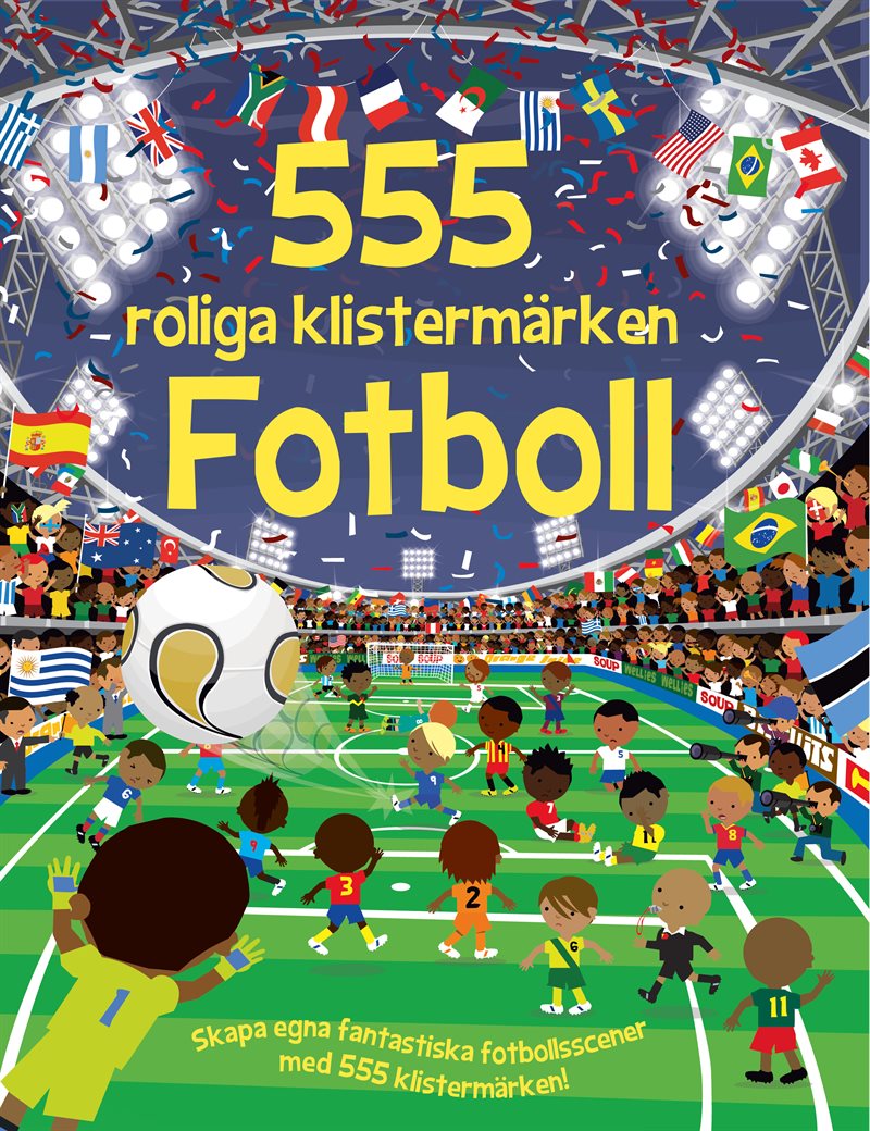 555 roliga klistermärken : Fotboll