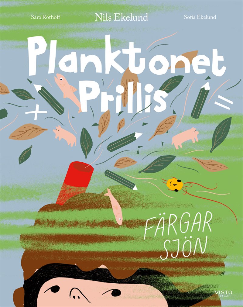 Planktonet Prillis färgar sjön