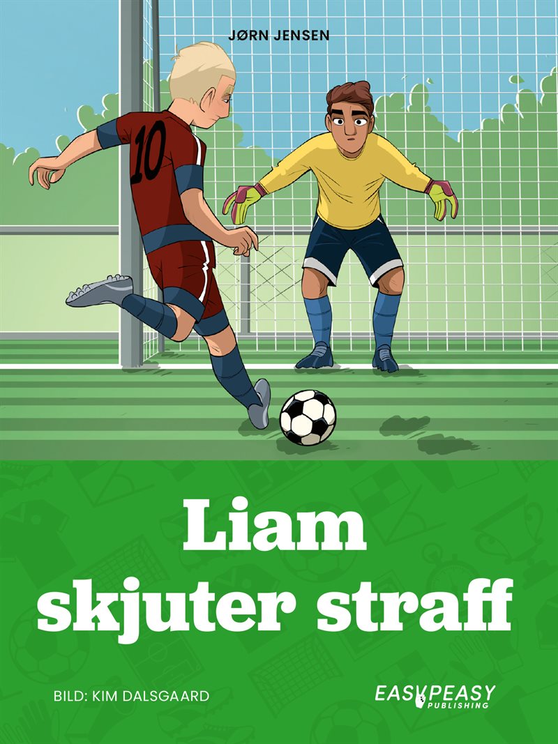 Liam skjuter straff