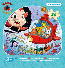 Träpussel Bamse och havets hemlighet 30 bitar
