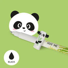 Erasable gel pen, Panda, svart